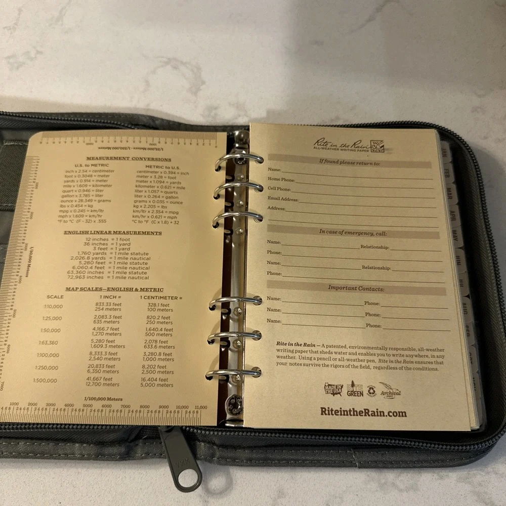 Rite in the Rain 9250A CAMO All-Weather Field Planner - made in‎ USA - NWOT